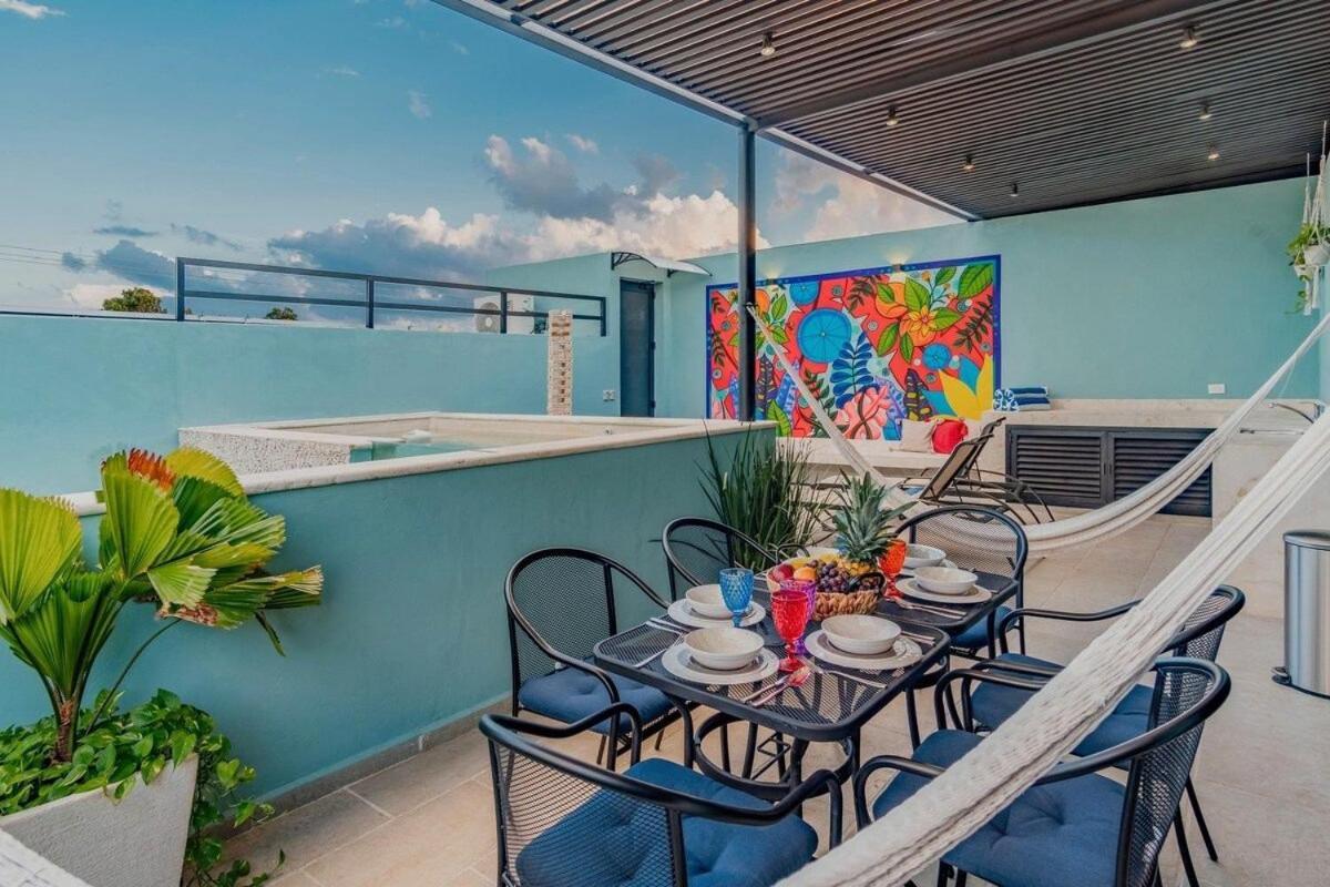 Rincon Del Cielo Rooftop With Glass Walled Pool Mérida Dış mekan fotoğraf