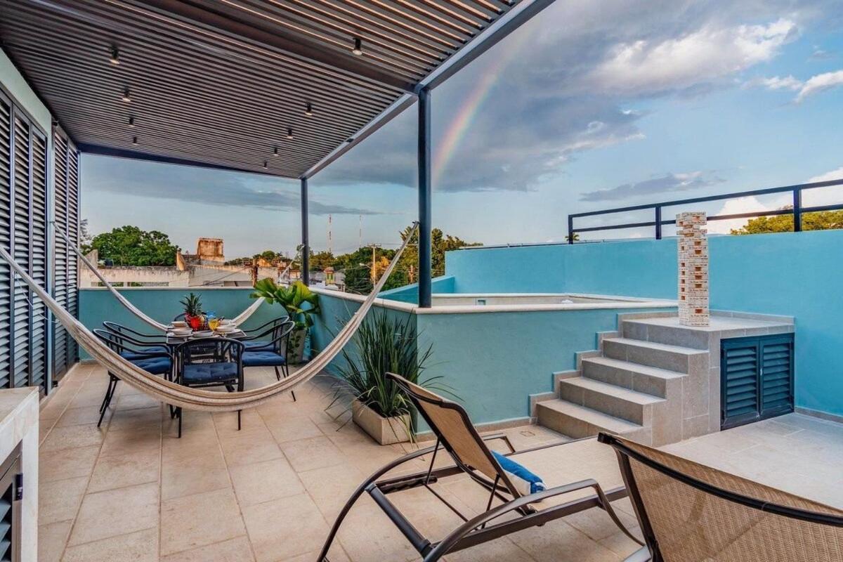 Rincon Del Cielo Rooftop With Glass Walled Pool Mérida Dış mekan fotoğraf